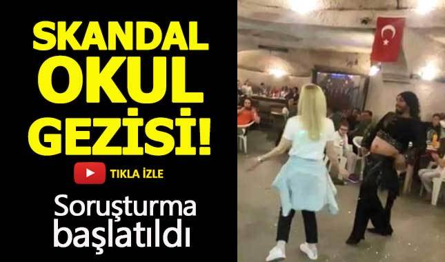 Dansözlü okul gezisine soruşturma açıldı