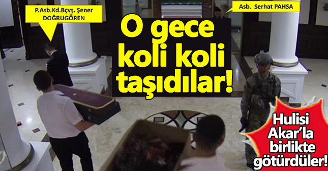 Darbeciler önce Akar'ı sonra belgeleri kaçırdı