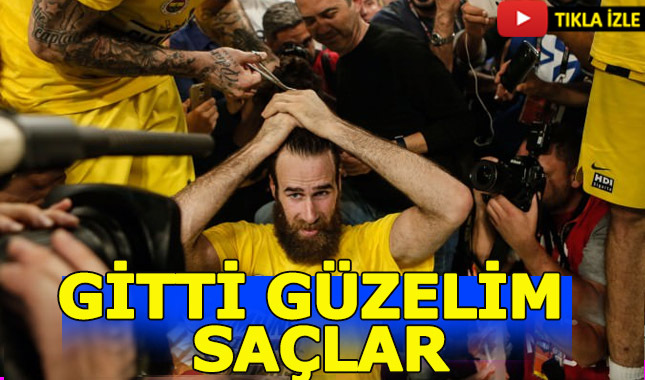 Datome, kupa için saçlarını feda etti