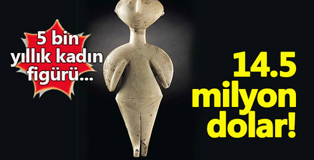 Değeri tamı tamına 14.5 milyon dolar!
