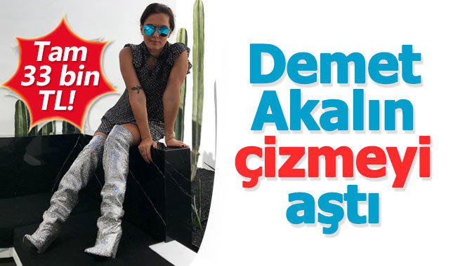 Demet Akalın araba fiyatına çizme satın aldı