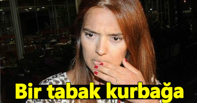 Demet Akalın bir tabak kurbağa yedi!