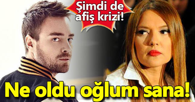 Demet Akalın ile Murat Dalkılıç arasında afiş krizi!