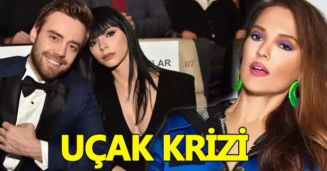 Demet Akalın ile Murat Dalkılıç arasında uçak krizi
