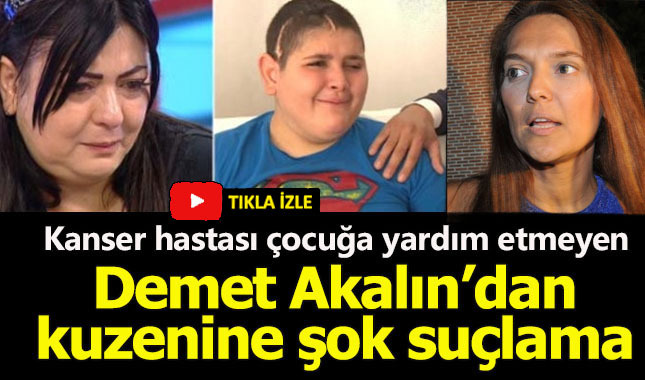 Demet Akalın'dan kuzeni hakkında şok eden sözler!