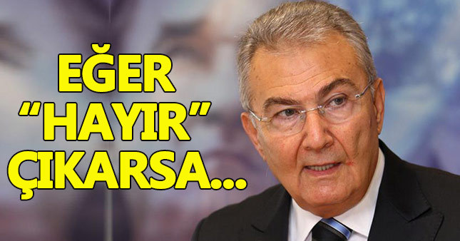 Deniz Baykal'dan ilginç referandum yorumu