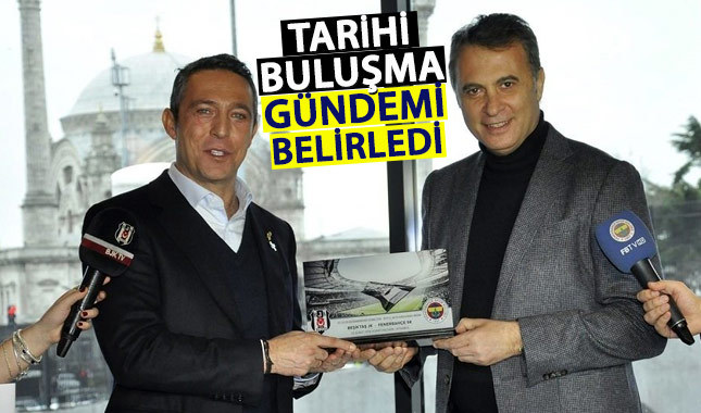 Derbi öncesi tarihi buluşma, Fikret Orman'ı gündeme taşıdı
