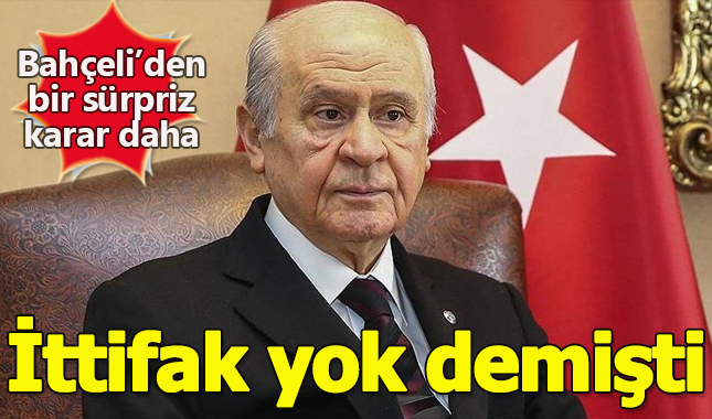 Devlet Bahçeli, 29 Ekim'de İstanbul'da yapılacak resepsiyona katılmayacak