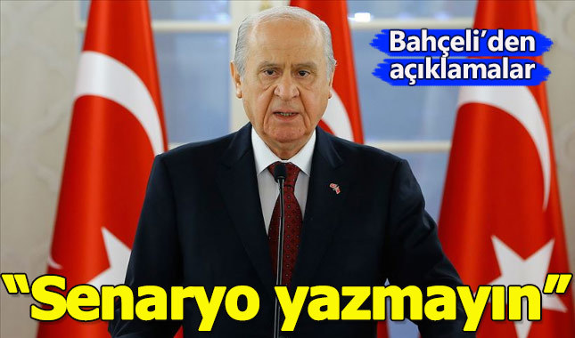 Devlet Bahçeli'den açıklamalar