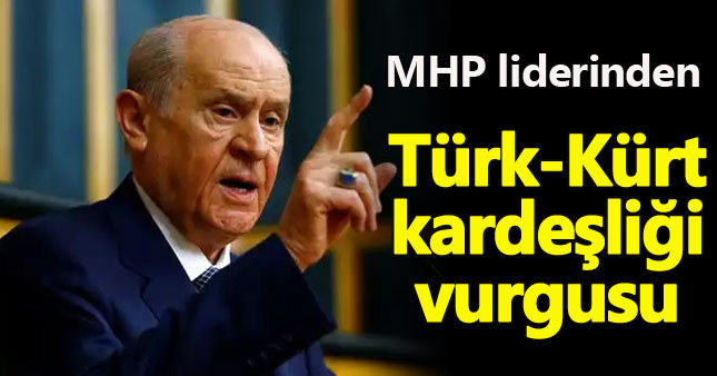 Devlet Bahçeli'den provokasyon uyarısı