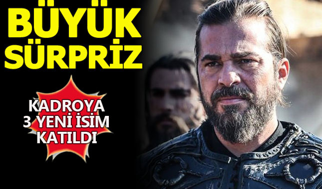 Diriliş Ertuğrul kadrosu büyümeye devam ediyor