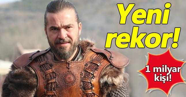 Diriliş Ertuğrul'u 1 milyardan fazla kişi seyretti