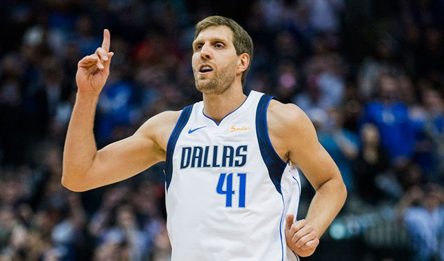 Dirk Nowitzki NBA tarihine geçti
