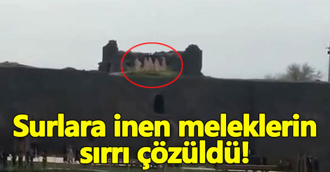 Diyarbakır surlarına inen meleklerin sırrı ne?