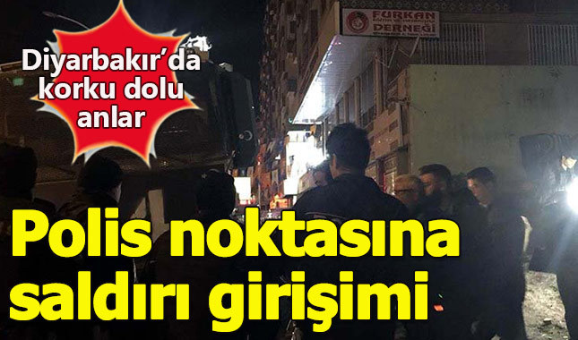 Diyarbakır'da polis kontrol noktasına bombalı saldırı