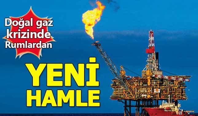 Doğal gaz krizinde Rumlardan yeni hamle