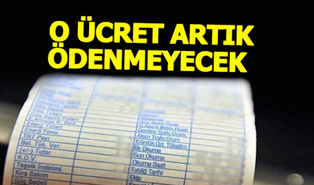 Doğalgaz faturalarına o bedeller artık yansıtılmayacak