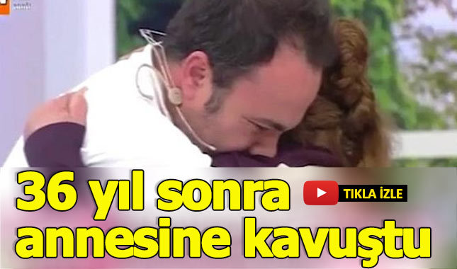 Doğduğu gün evlatlık verilen Uğur 36 yıl sonra gerçek annesine kavuştu!