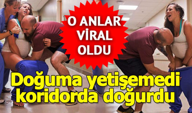 Doğuma yetişemeyen kadın çocuğunu koridorda doğurdu