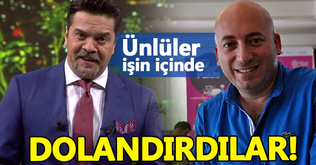 Dolandırıcılığa ünlü isimleri de alet ettiler