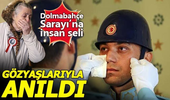 Dolmabahçe Sarayı'nda duygu dolu anma töreni