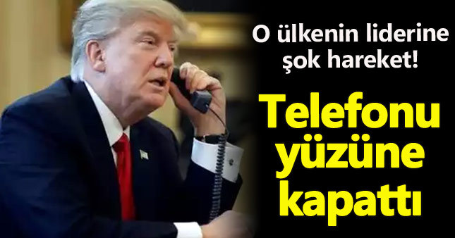 Donald Trump Avustralya Başbakanı'yla tartıştı