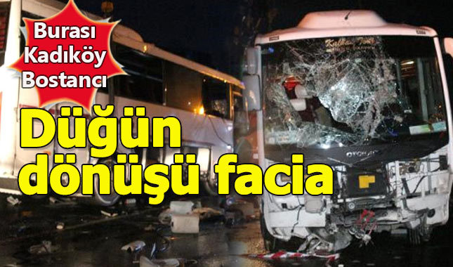 Düğün dönümüşü facia: Ölü ve yaralılar var