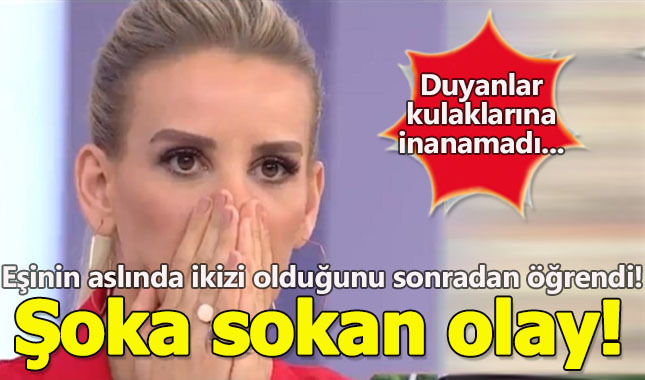 Düğününde damadın ikiz kardeşi olduğunu öğrendi!