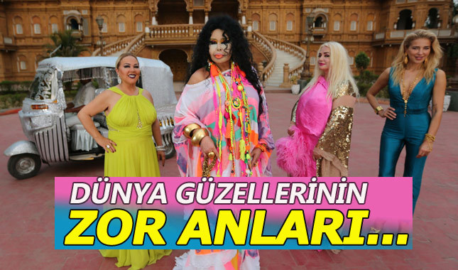 Dünya güzelleri bunaldı