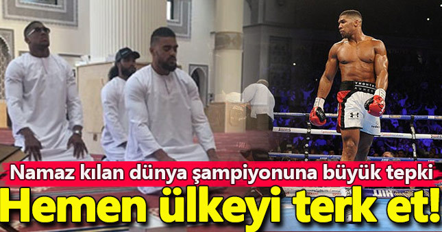 Dünya şampiyonu camide namaz kıldı, Twitter yıkıldı!