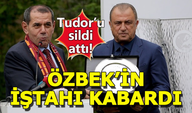 Dursun Özbek, Terim için sinyali verdi