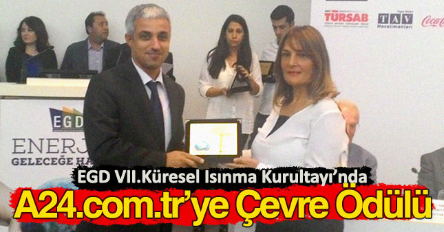 EGD’den Mehmet Altun'a ödül