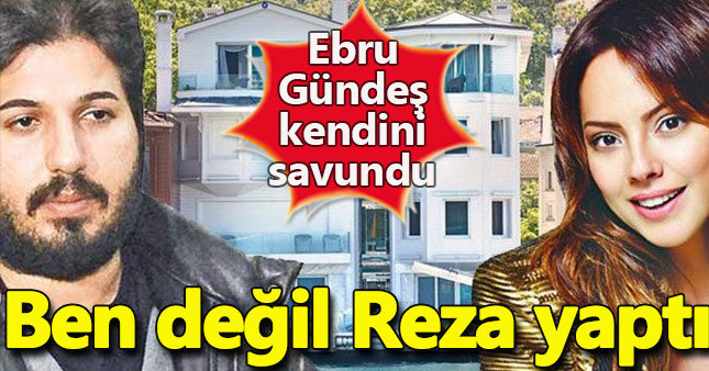 Ebru Gündeş'ten savunma