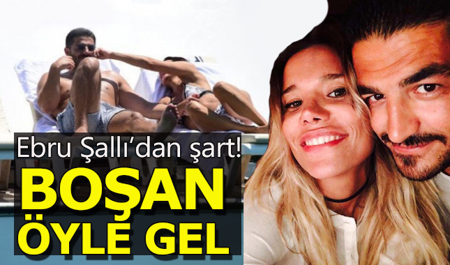 Ebru Şallı'dan evli sevgilisine uyarı: Boşan da gel