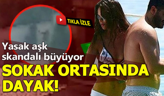 Ebru Şallı'nın yasak aşkından sokak ortasında eşine dayak!