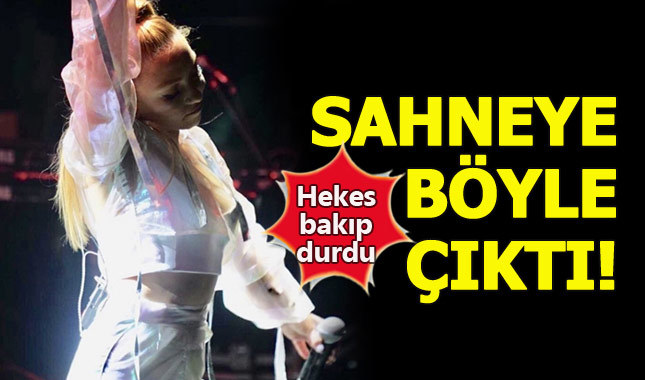 Ece Seçkin'den olay yaratan kıyafet