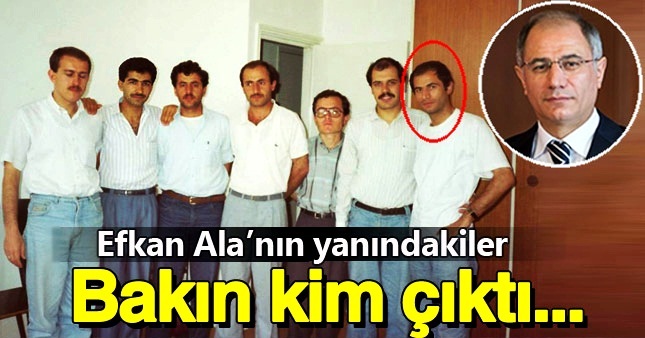Efkan Ala'nın gençlik yıllarındaki resmi ortaya çıktı