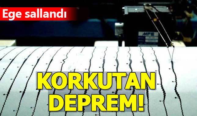 Muğla Bodrum açıklarında deprem oldu
