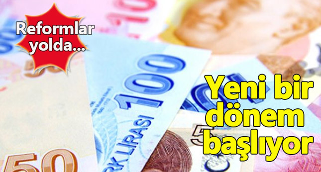Ekonomide temiz bir sayfa açılıyor