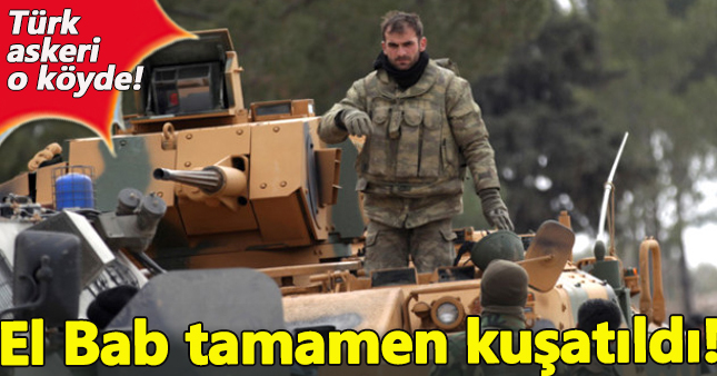 El Bab tamamen kuşatma altına alındı
