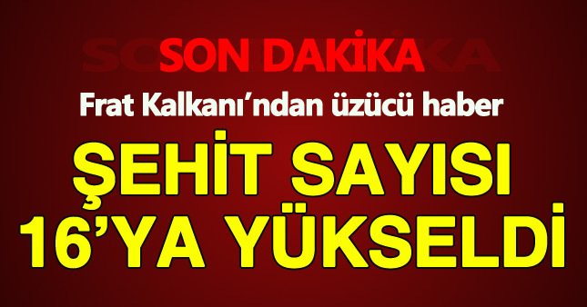 El Bab'da şehit sayısı 16'ya çıktı