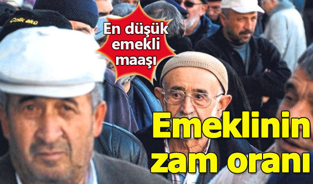 Emeklilerin Ocak ayı zam oranı belli oldu - En düşük emekli maaşı ne kadar?