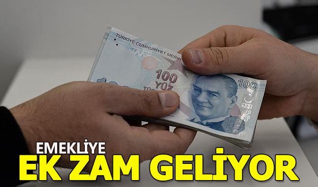 Emekliye ek zam müjdesi!