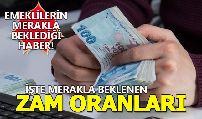 Emekliye en az yüzde 5 zam yapılacak