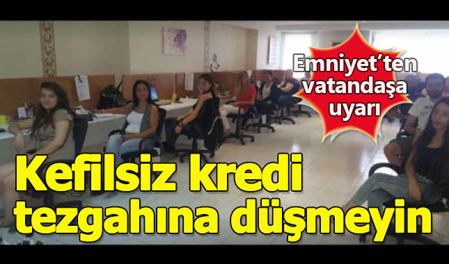 Emniyet'ten Kefilsiz Kredi mesajlarına dikkat edin uyarısı