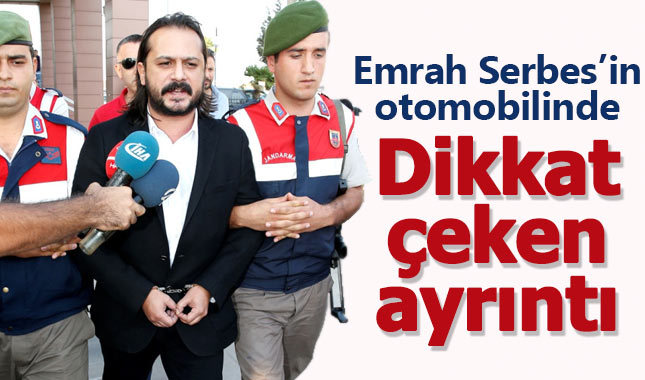 Emrah Serbes'in kaza yaptığı aracın içinde dikkat çeken görüntü!