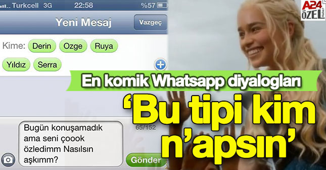 En komik whatsapp konuşmaları