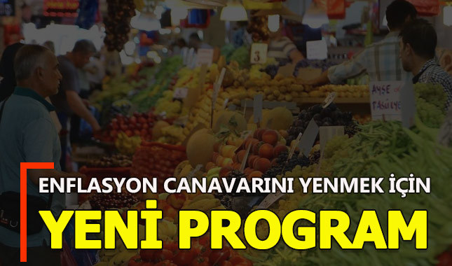 Enflasyonla mücadele programı yarın açıklanacak