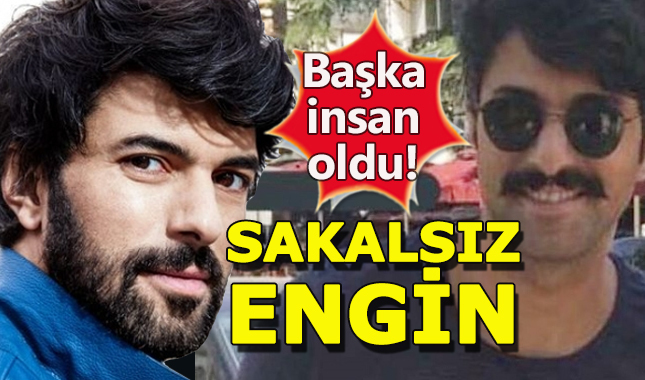 Engin Akyürek yeni stiliyle şaşırttı!