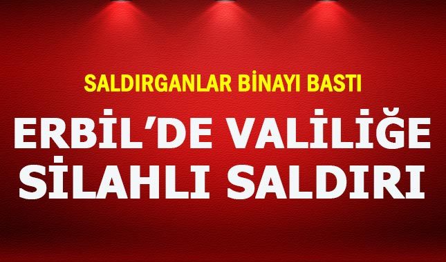 Erbil'de valiliğe saldırı: 2 polis yaralı